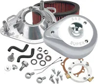 Harley-Davidson FXR4 1340 Super Glide Screamin Eagle [2000] - Sidekick Luftfilter-Kit – Oberfläche: Silber – Bild 6