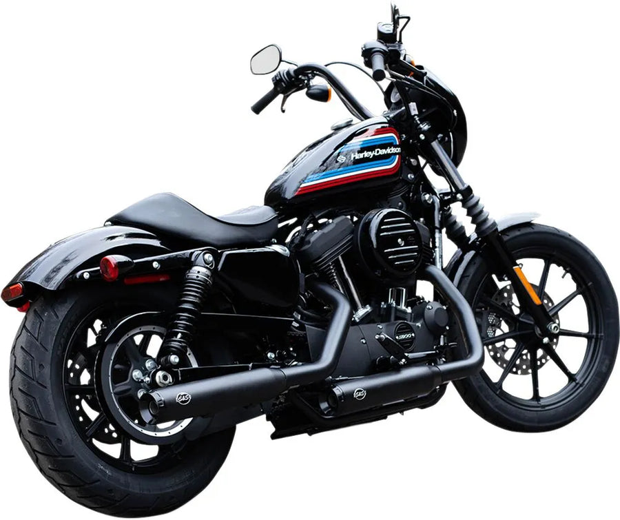 Harley-Davidson XL 1200 C Sportster Custom [2020] - Grand National Slip-On Schalldämpfer – Bild 5