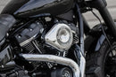 Harley-Davidson XL 883 L Sportster SuperLow [2020] - Stealth Luftfilterabdeckung – Oberfläche: Silber – Oberfläche: Verchromt – Design: Teardrop – Bild 5