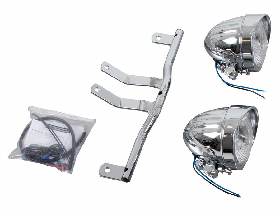 Suzuki C 800 Intruder - Twinlight Set chrome