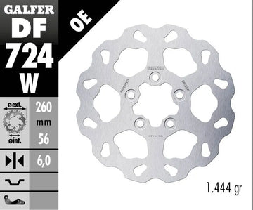 Harley-Davidson Xg 750 Street [2019-2020, 2017, 2018, 2020] - Wave® brake disc - picture 2