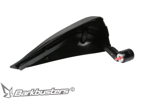 BMW F 650 CS Scarver [BARKBUSTERS] – STORM hand protector – Mounted at a point on the end of the handlebars - with thread
