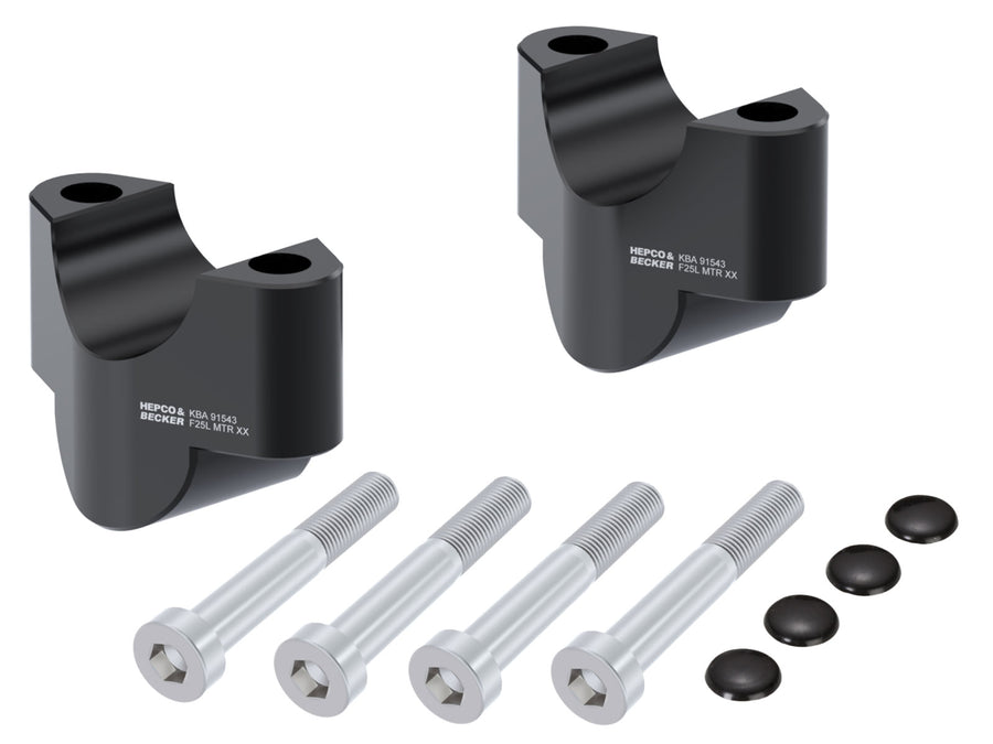 KTM 1390 Super Duke R [2024-2026] - Lenkererhöhung 25 mm / Ø 28,6 mm / schwarz