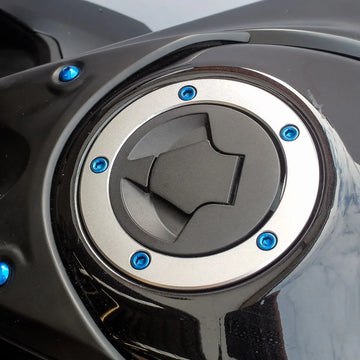 Kawasaki Z 650 [Pro Bolt]-Aluminum fuel cap kit - 0