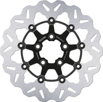 Harley-Davidson FXDBP 1690 Dyna Street Bob Factory Custom [2016] - Brake discs - Surface: Black, Silver - Image 1