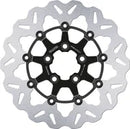 Harley-Davidson XL 883 C Sportster Custom [2010] - Floating Wave Brake Disc - Surface: Red, Silver, Stainless Steel - Image 7
