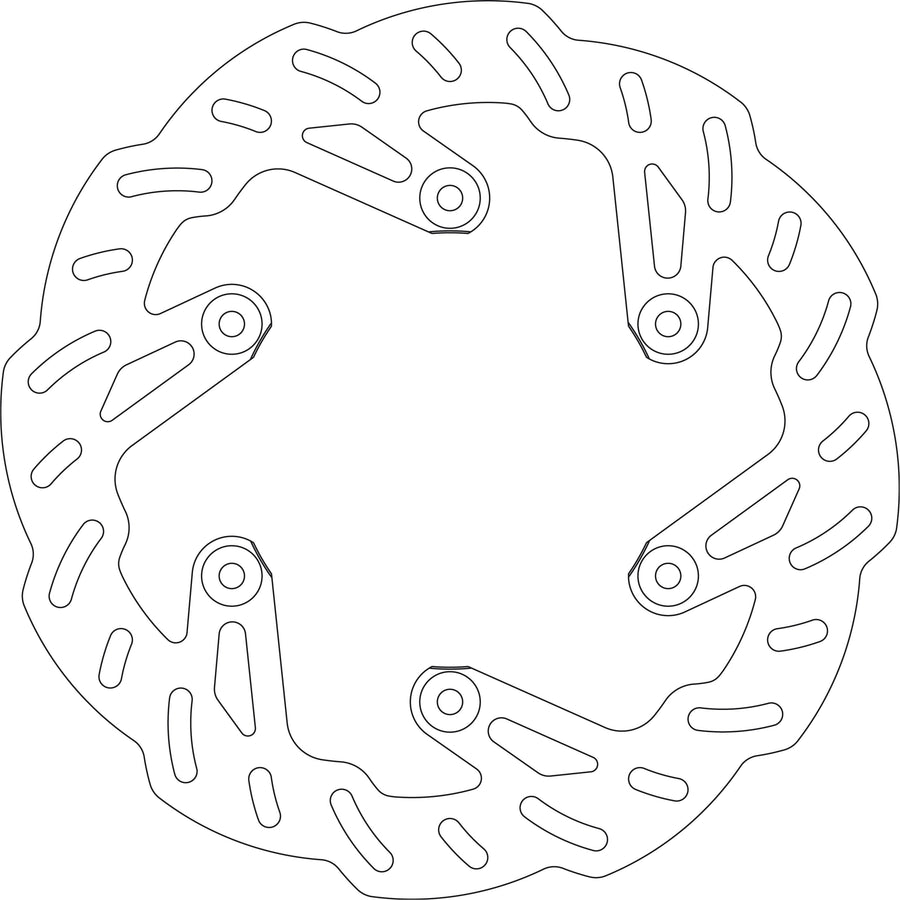 YAMAHA YZ 125 [1998-2001] - Rear brake disc