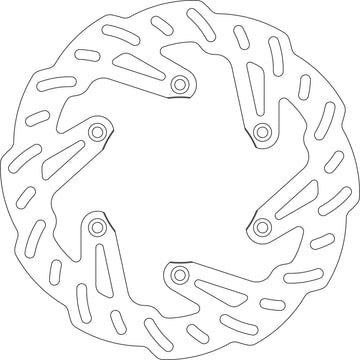 KAWASAKI KX 125 [1989-2002] - Rear brake disc