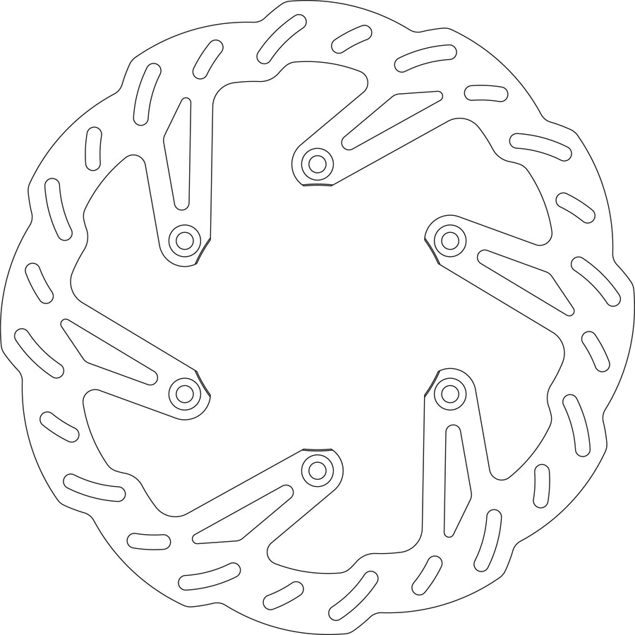 GAS GAS EC 200 [2000-2016] - Front brake disc
