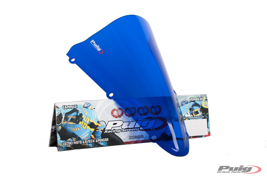 YAMAHA YZF-R 125 [2018] - PUIG racing screen | Blue | PUIG 4637A