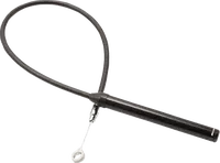Harley Davidson Fxlrs [MOTION PRO] - Black vinyl clutch cable upper half