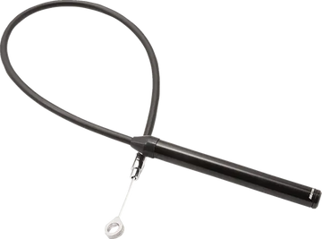 Harley Davidson Fxlrs [MOTION PRO] - Black vinyl clutch cable upper half