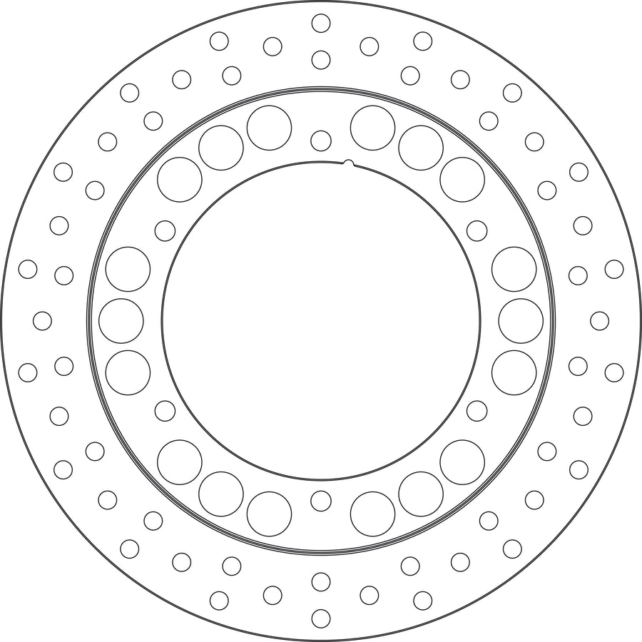 YAMAHA XV 750 VIRAGO [1992-1993] - Brake disc