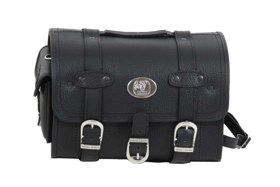 Motorcycle bag [Hepco & Becker] - Leather handbag Liberty for mounting on Soloracks - Solorack