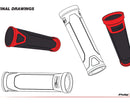 KAWASAKI Z 125 [2025] – Revving Grips – Silver-16