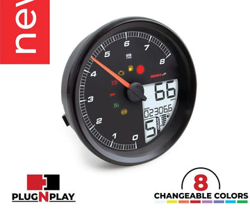 harley davidson fxsts [KOSO NORTH AMERICA] - HD-05 gauge for Harley Davidson