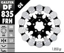 Harley-Davidson XL 883 R Roadster [2015] - Floating brake disc Skull - Image 6