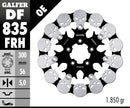 Harley-Davidson XL 883 R Roadster [2015] - Floating brake disc Skull - Image 2