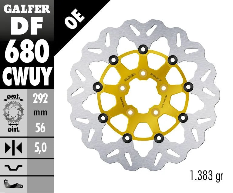 Harley-Davidson Xg 750 Street [2020, 2019-2020] - brake discs - surface: gold, silver - picture 2