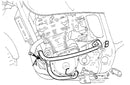 Suzuki GSF 600 S Bandit [2000-2004] - Motor protection bar-2