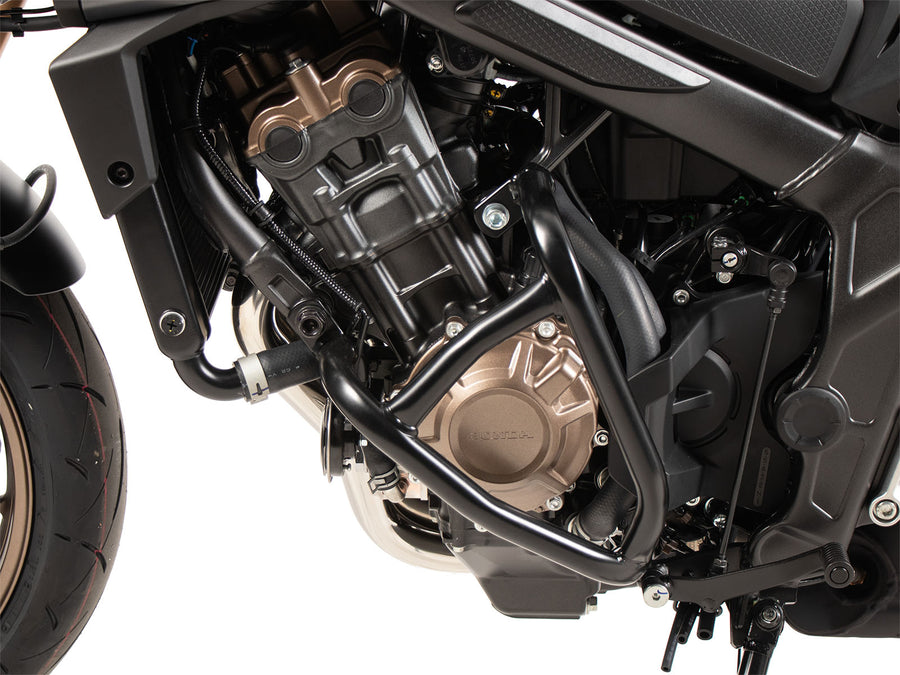 Honda CB 650 R [2024-2026] - Engine protection bar "Solid" black