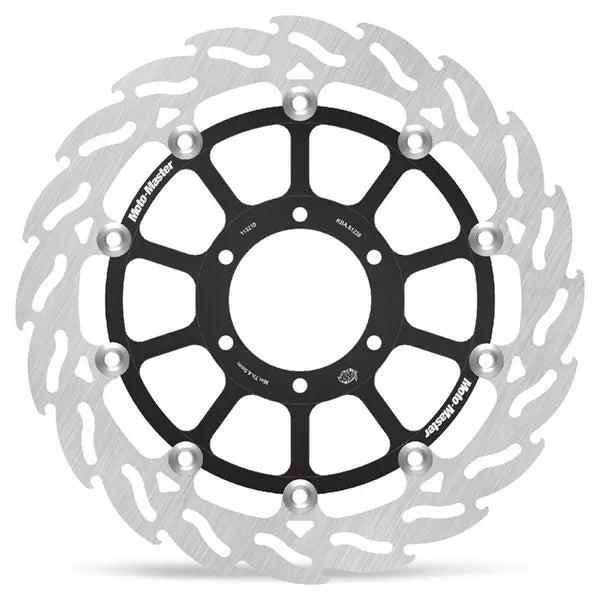 Bmw M 1000 R ABS [2025, 2025-2026] - FLAME floating aluminum brake disc - surface: black, stainless steel - item no. 113210 – Image 3