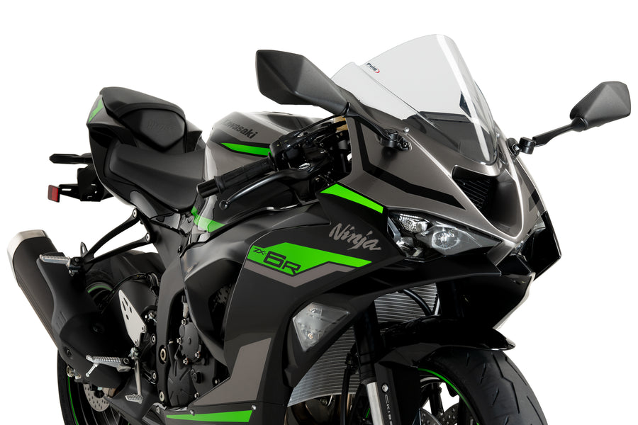 KAWASAKI ZX-6R NINJA [2025] – Z-Racing Screen – Black