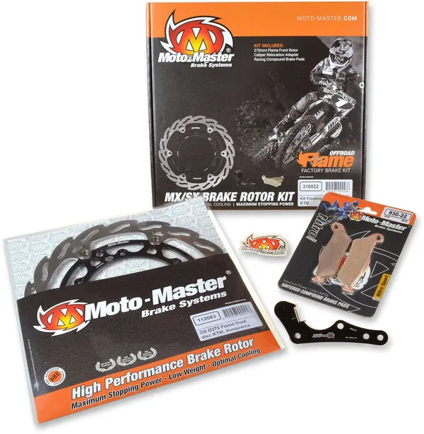 Fantic XE 125 [2021-2023] - 270mm Flame Oversize Floating Rotor Bremskit – Bild 2