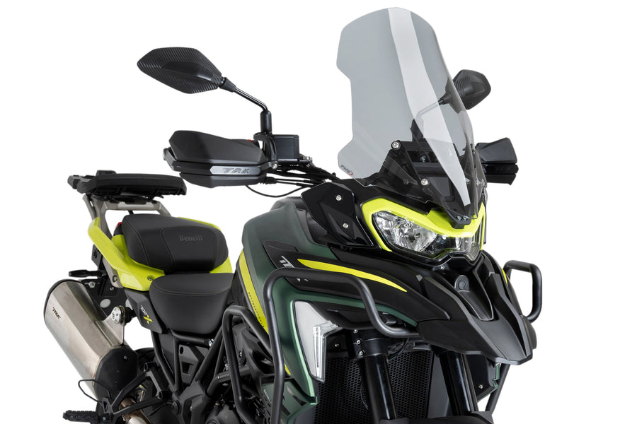BENELLI TRK 702 X [2024] – touring screen – heavily tinted