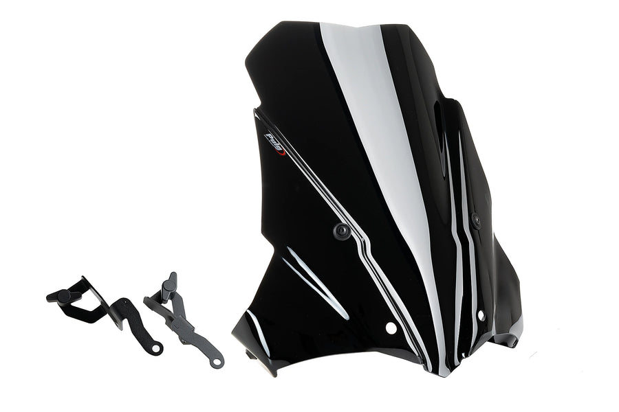 TRIUMPH BONNEVILLE T 120 BLACK [2025] - touring screen | Black | PUIG 5652N