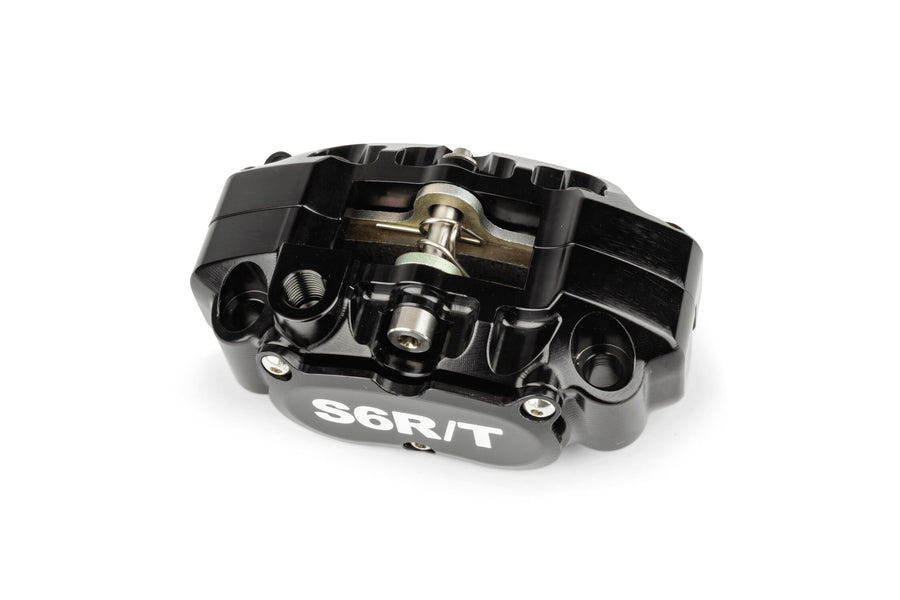 MBK Nitro 50 2T LC CAT [2004–] - 4-Kolben Bremssattel mit Adapter Schwarz