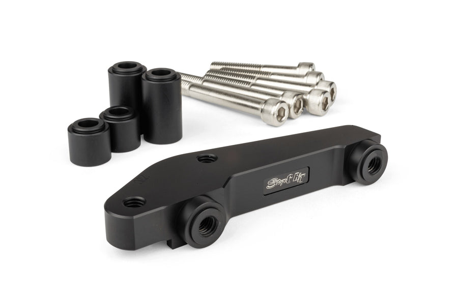 MBK Nitro 50 2T LC [2000–] - 4-Kolben Bremssattel mit Adapter Schwarz