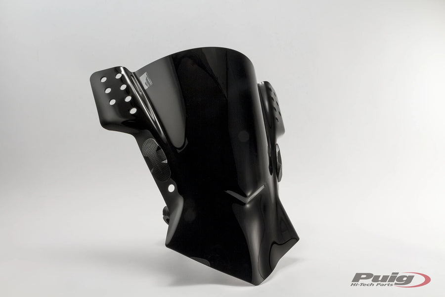 ZERO SR [2025] - PUIG Rafale Windshield | Black | PUIG 5881N