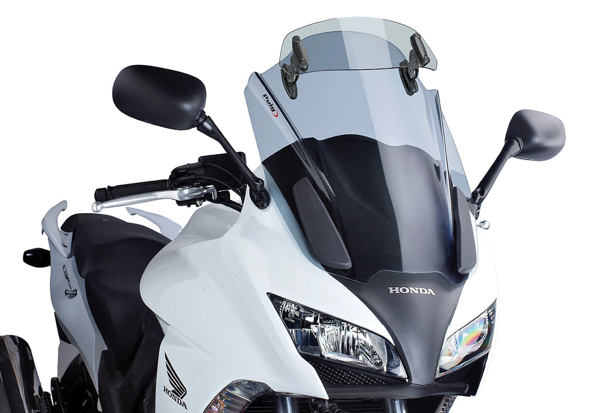 HONDA CBF1000F 2010–2017 - PUIG Tourenscheibe mit Visier | Getönt | PUIG 5899H