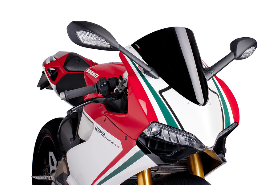 DUCATI PANIGALE V4R [2025] - PUIG R-Racer Screen | Black | PUIG 5990N