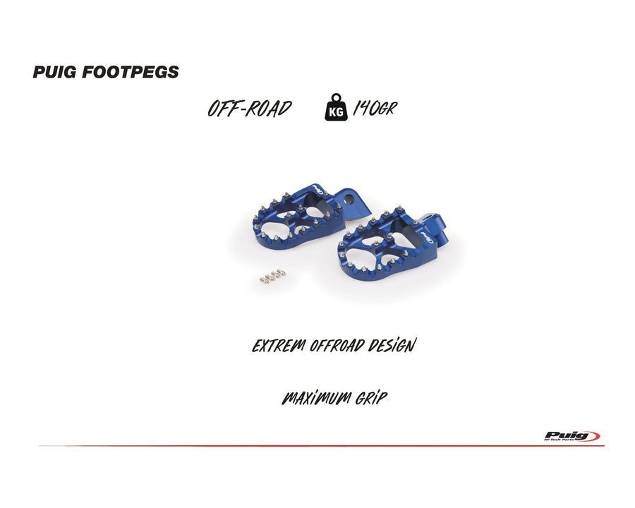 KTM RC 390 [2025] – R-Fighter footrests – titanium