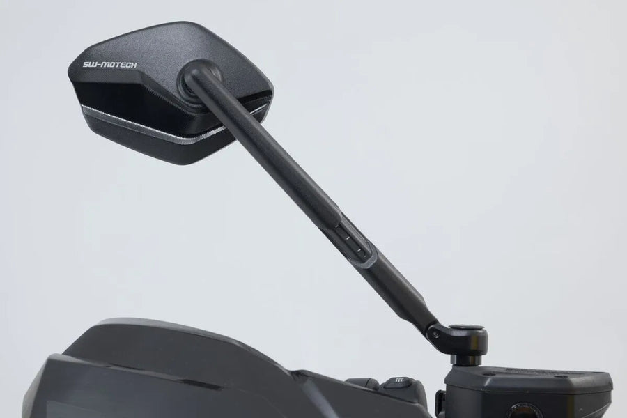 aprilia shiver 900 [SW-MOTECH] – sports mirror set, short mirror arm