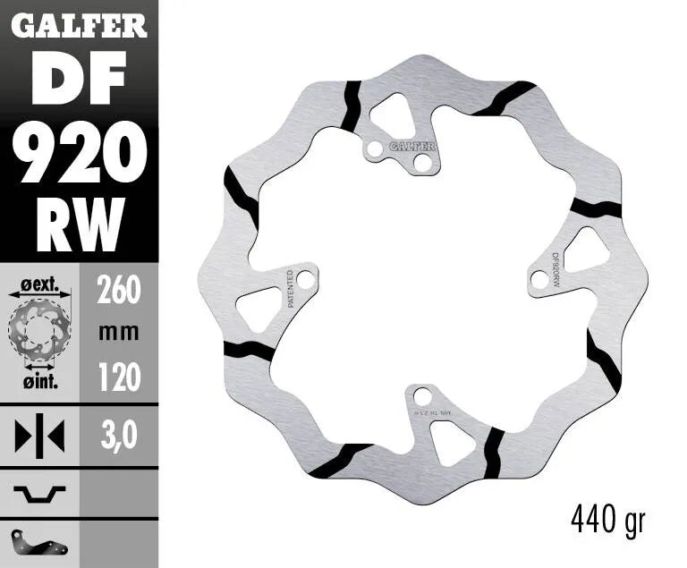 Sherco SE-R 300 [2014] - Wave® Bremsscheibe – Bild 2