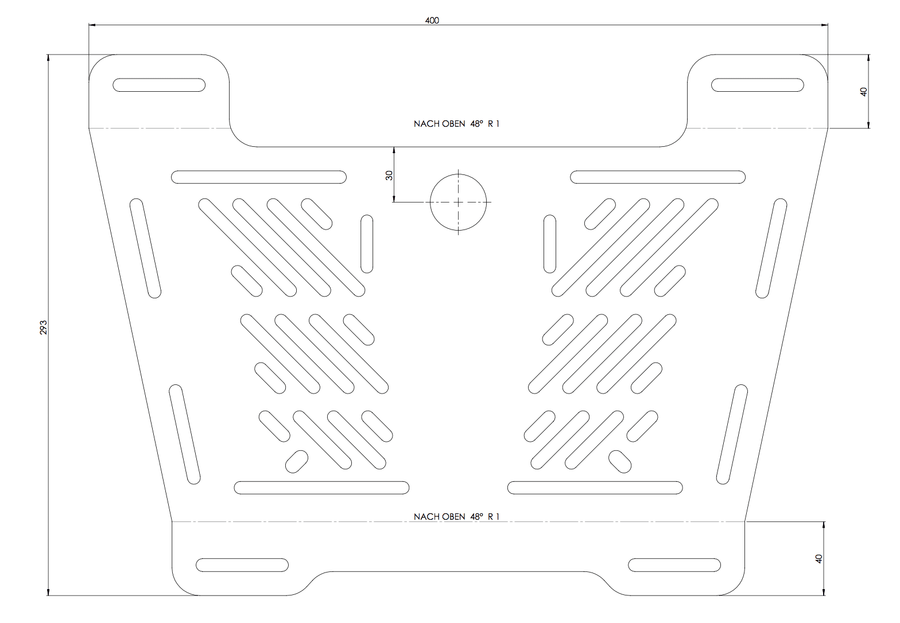 KTM 990 Duke [2024-2026] - Luggage rack extension black