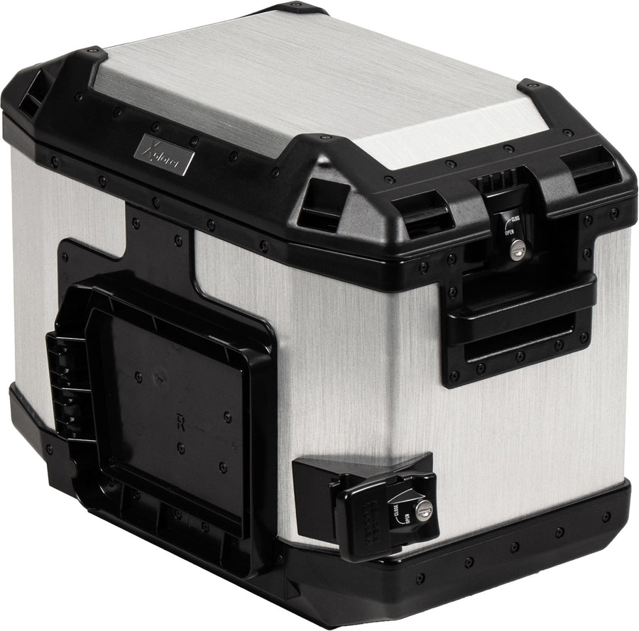 BMW R 1200 GS [2004-2013] - Xplorer 40 right silver cutout case