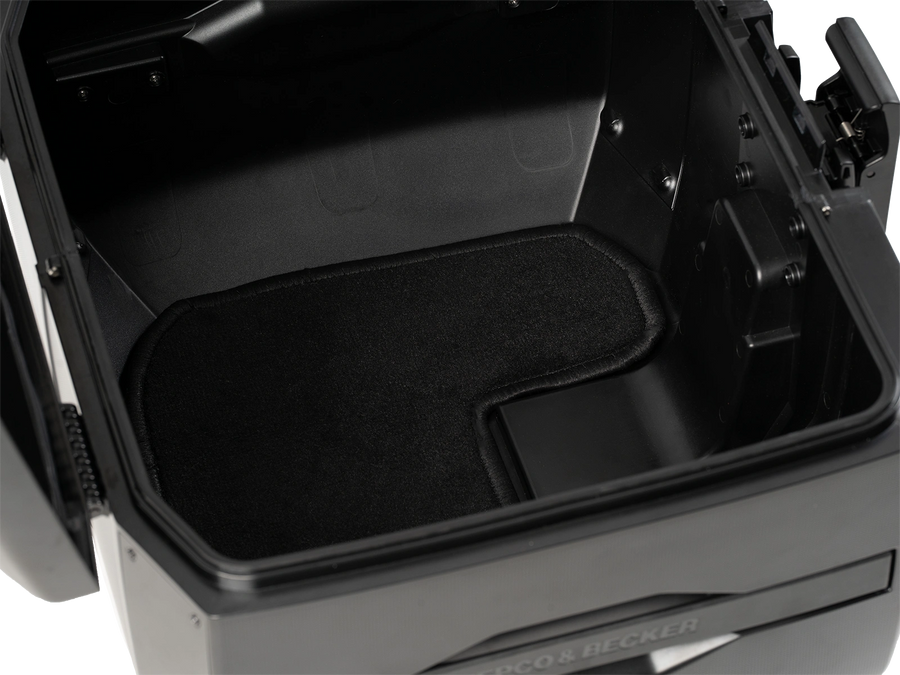 Kawasaki Z 900 RS [2018-2025] - Smartrack-Set mit Xcore Topcase silber/schwarz