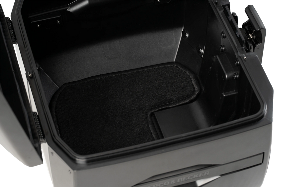 KTM 125 Duke [2017-2023] - Smartrack-Set mit Xcore Topcase schwarz