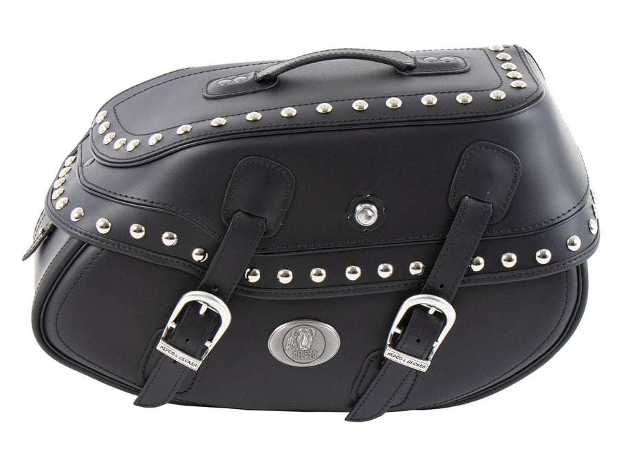 Motorcycle bag [Hepco & Becker] - Leather Buffalo Big Custom right – C-Bow