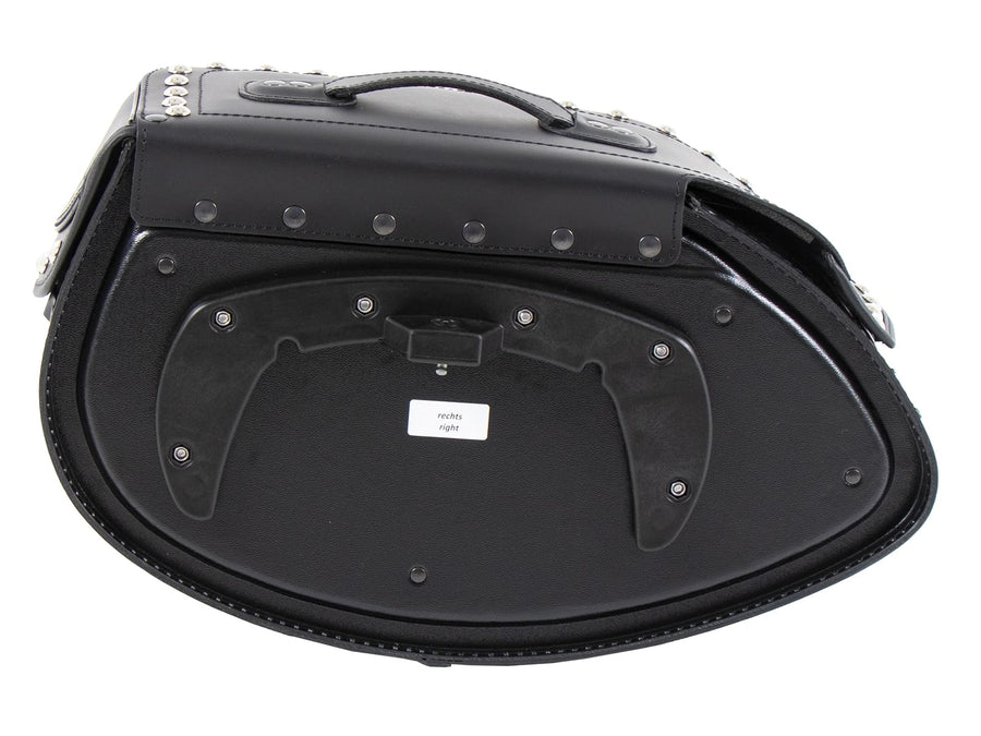 Motorcycle bag [Hepco & Becker] - Leather Buffalo Big Custom right – C-Bow