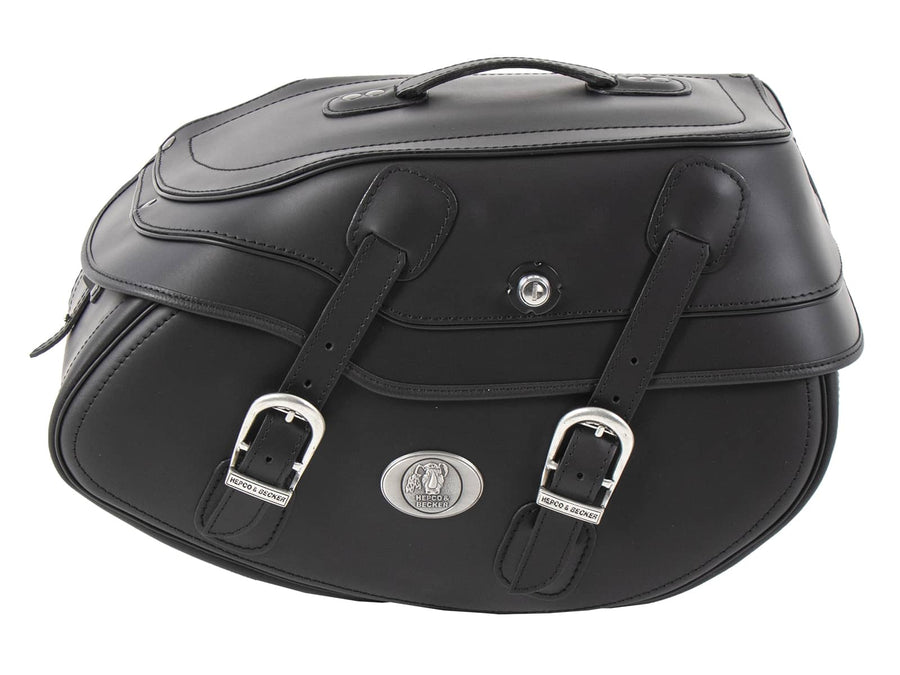 Motorradtasche [Hepco & Becker] - Leder Buffalo Big schwarz rechts – C-Bow