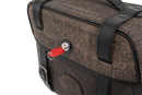 Motorcycle bag [Hepco & Becker] - Rugged leather brown left – cutout
