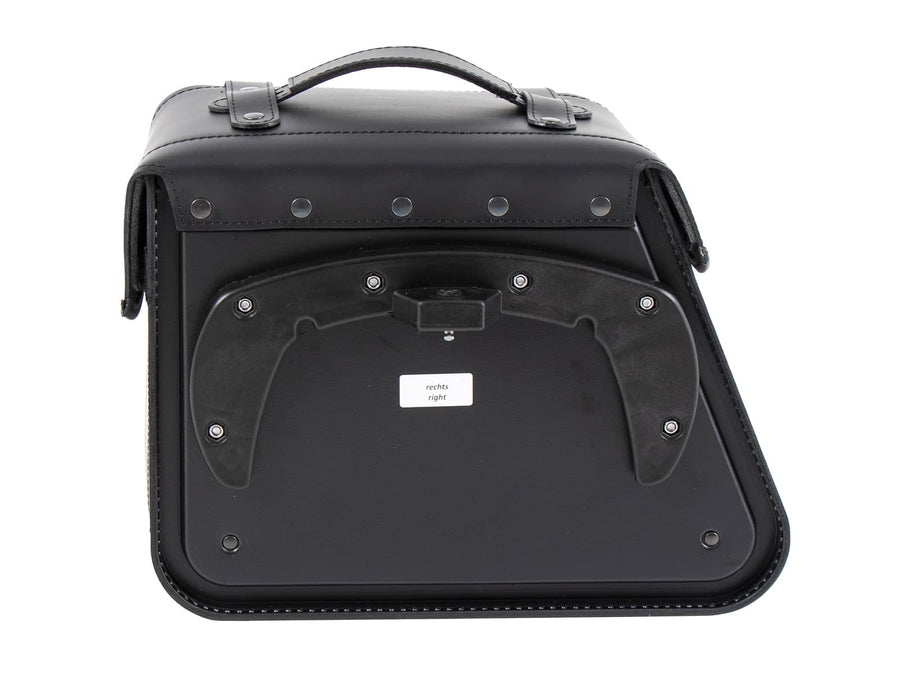 Motorcycle bag [Hepco & Becker] - Rugged side bag right black C-Bow – C-Bow