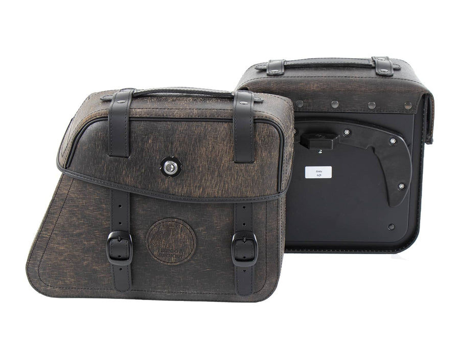 Hepco & Becker [Hepco & Becker] - Leather bag set Rugged 21 ltr.