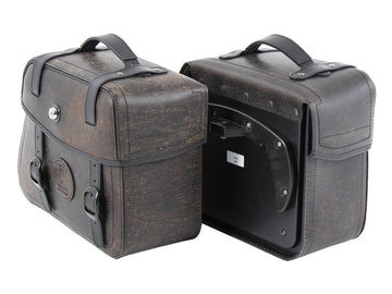 Hepco & Becker [Hepco & Becker] - Leather bag set Rugged 21 ltr.