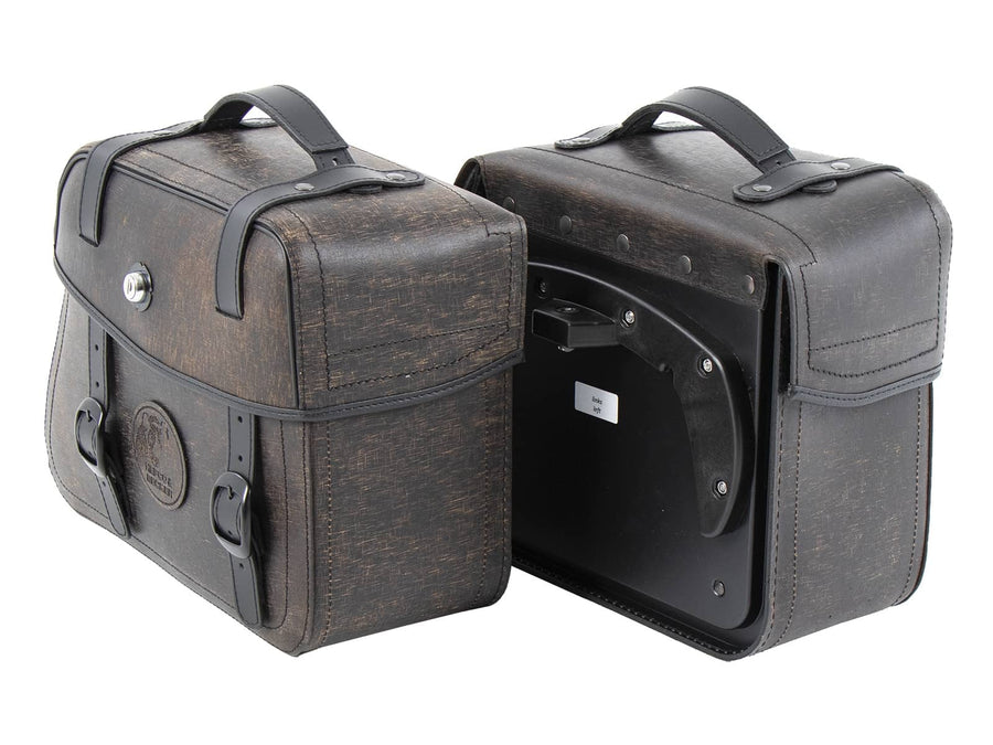 Hepco & Becker [Hepco & Becker] - Leather bag set Rugged 21 ltr.